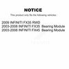 Kugel Rear Wheel Bearing Assembly For INFINITI FX35 FX45 70-541002